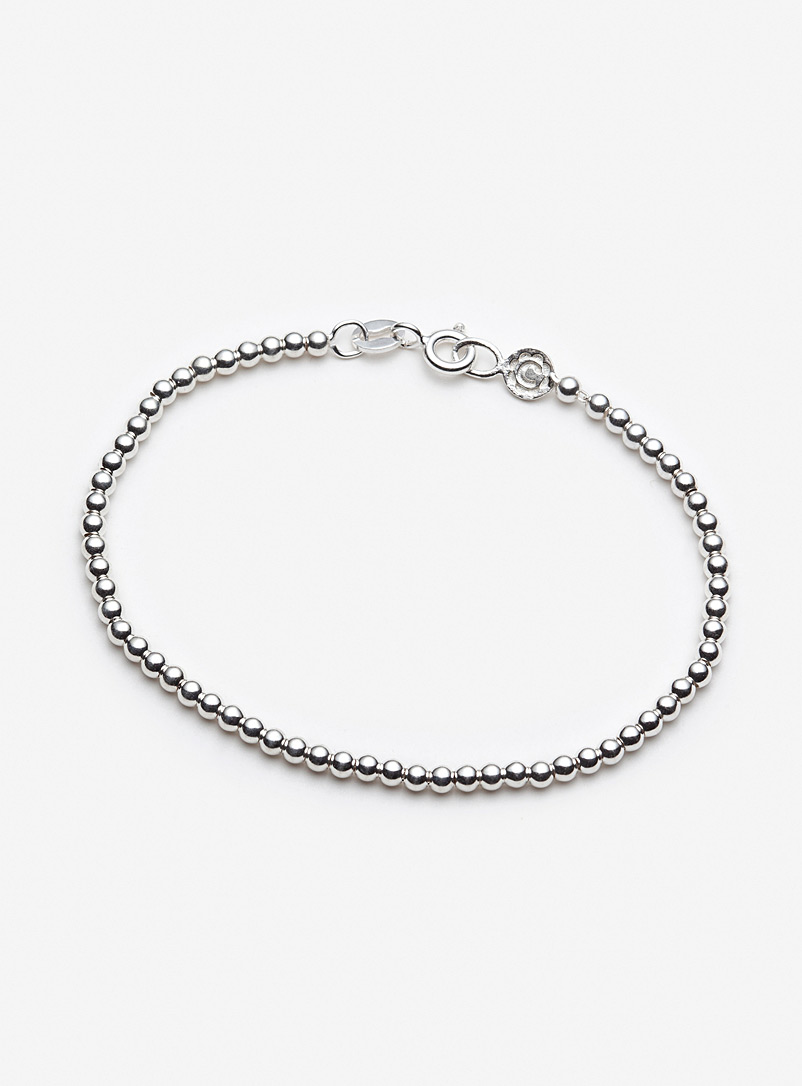 Camillette Silver Sterling silver small beads bracelet