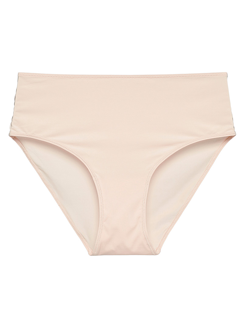 Miiyu Tan Silky microfibre bikini panty for women