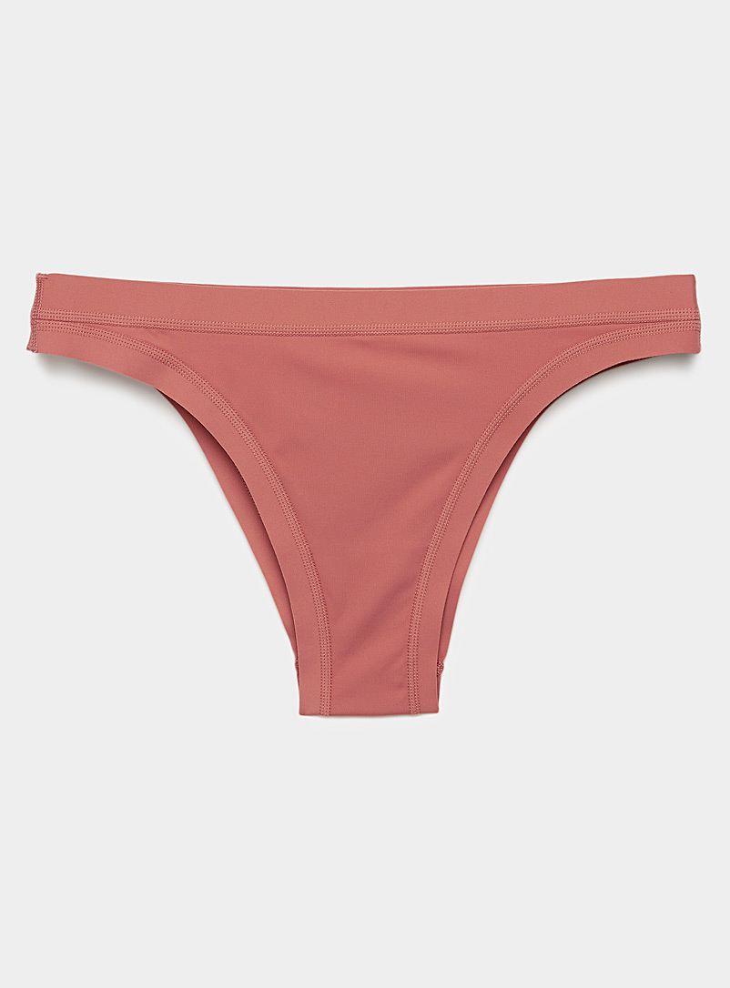 Miiyu Medium Pink Light support Brazilian panty for women