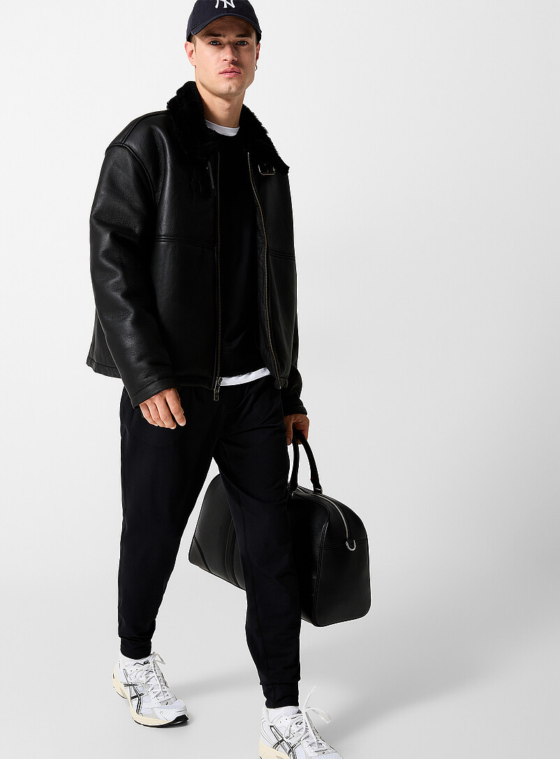 Ultra-soft jersey joggers | I.FIV5 | Men's Sport Pants | Simons