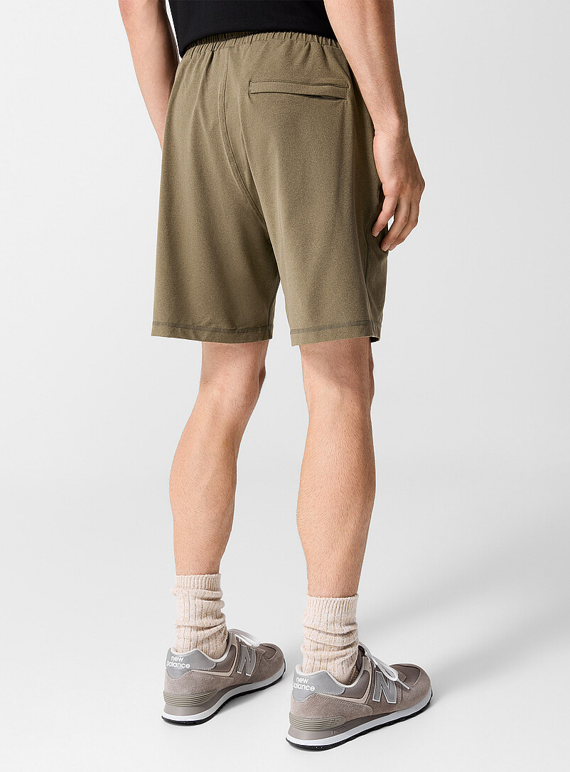 I.FIV5: Le short jersey ultradoux Gris clair pour homme