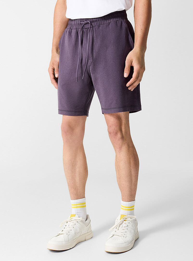 I.FIV5: Le short jersey ultradoux Gris clair pour homme