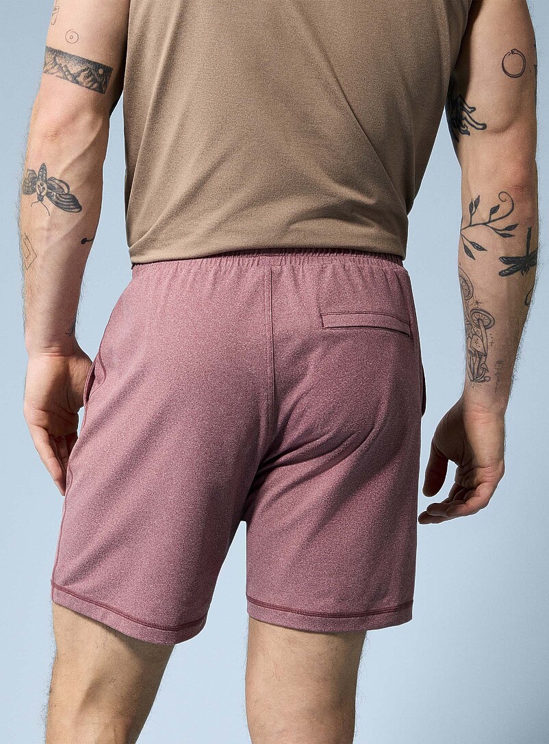 I.FIV5: Le short jersey ultradoux Bourgogne pour homme