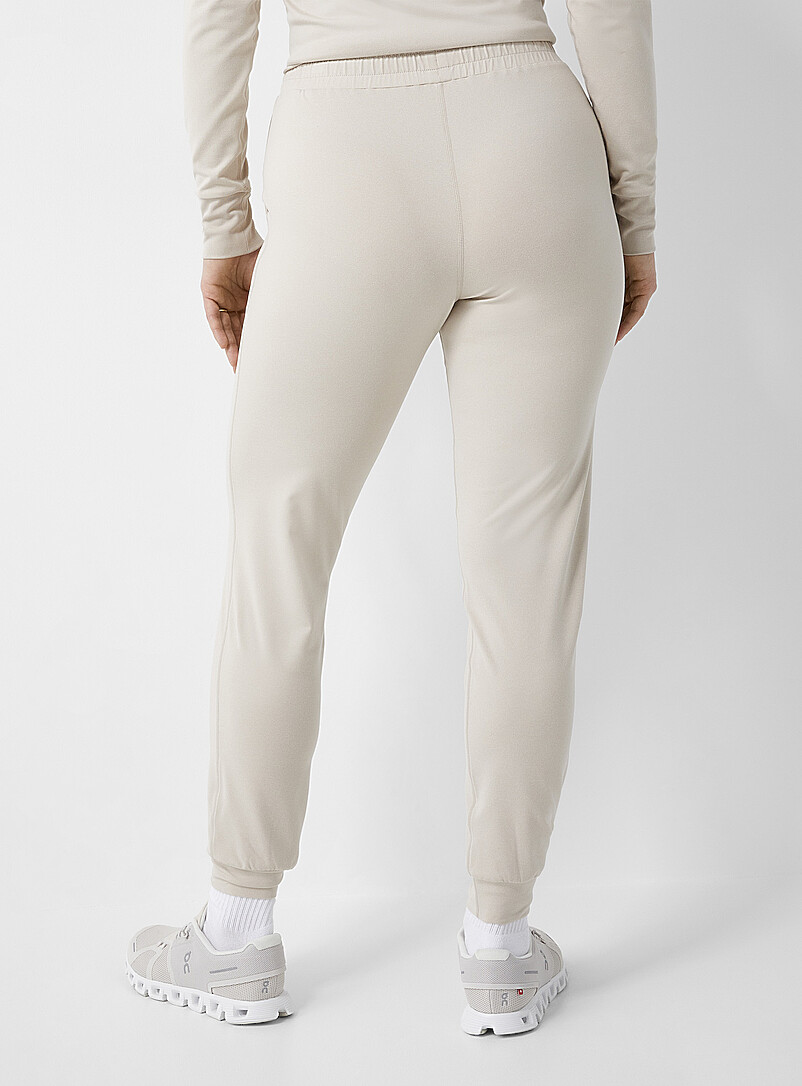 I.FIV5: Le jogger jersey ultradoux Bleu fonc&eacute; - Indigo pour femme
