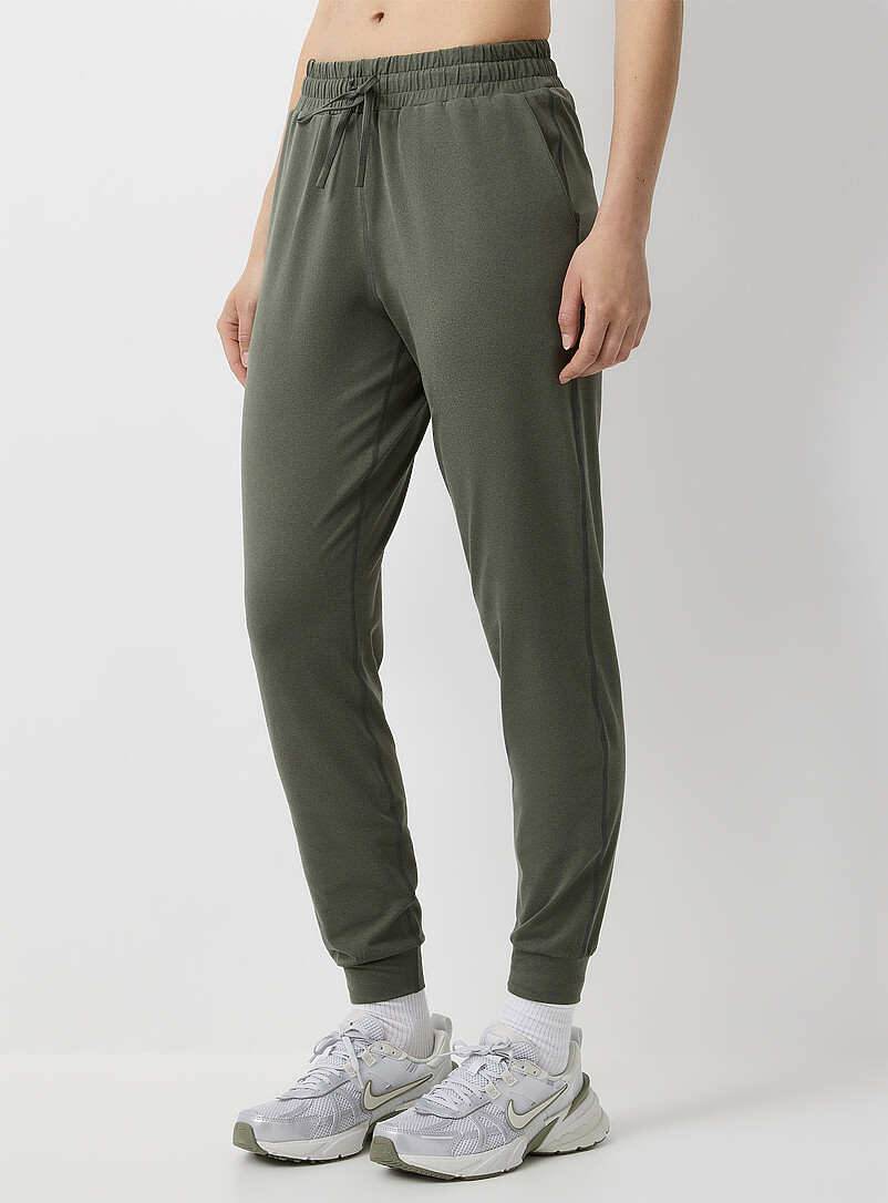 I.FIV5 Indigo/Dark Blue Ultra-soft jersey joggers for women