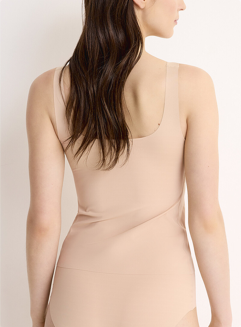 Miiyu Black Laser-cut padded cami for women