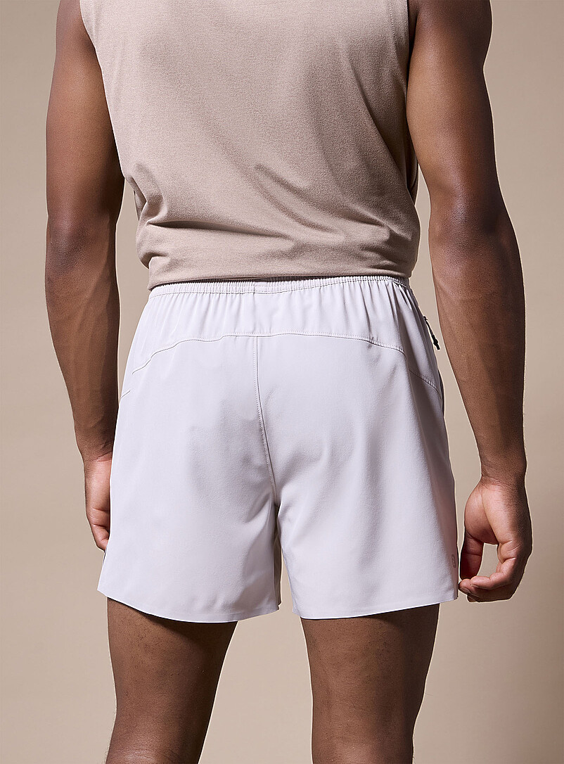 I.FIV5: Le short extensible sans dessous Longueur 5 po Noir pour homme