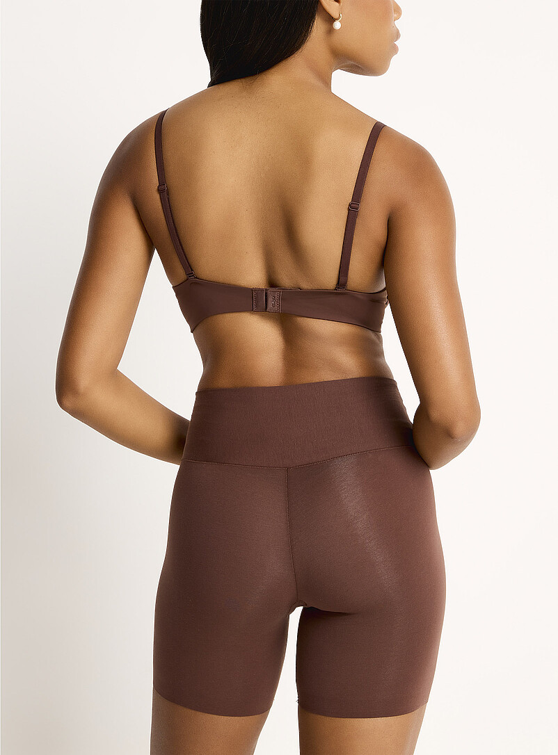 Miiyu: Le cuissard taille haute coton SUPIMA<sup>MD</sup> Longueur : 5 po Beige pour femme