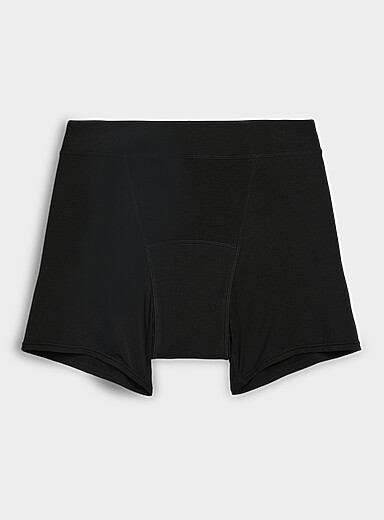 Les culottes menstruelles boxeur extensibles Absorption : &eacute;lev&eacute;e Emballage de 2
