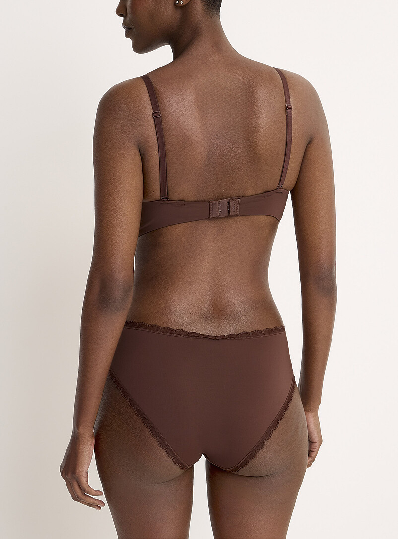Miiyu Light Brown Vela wireless bra for women