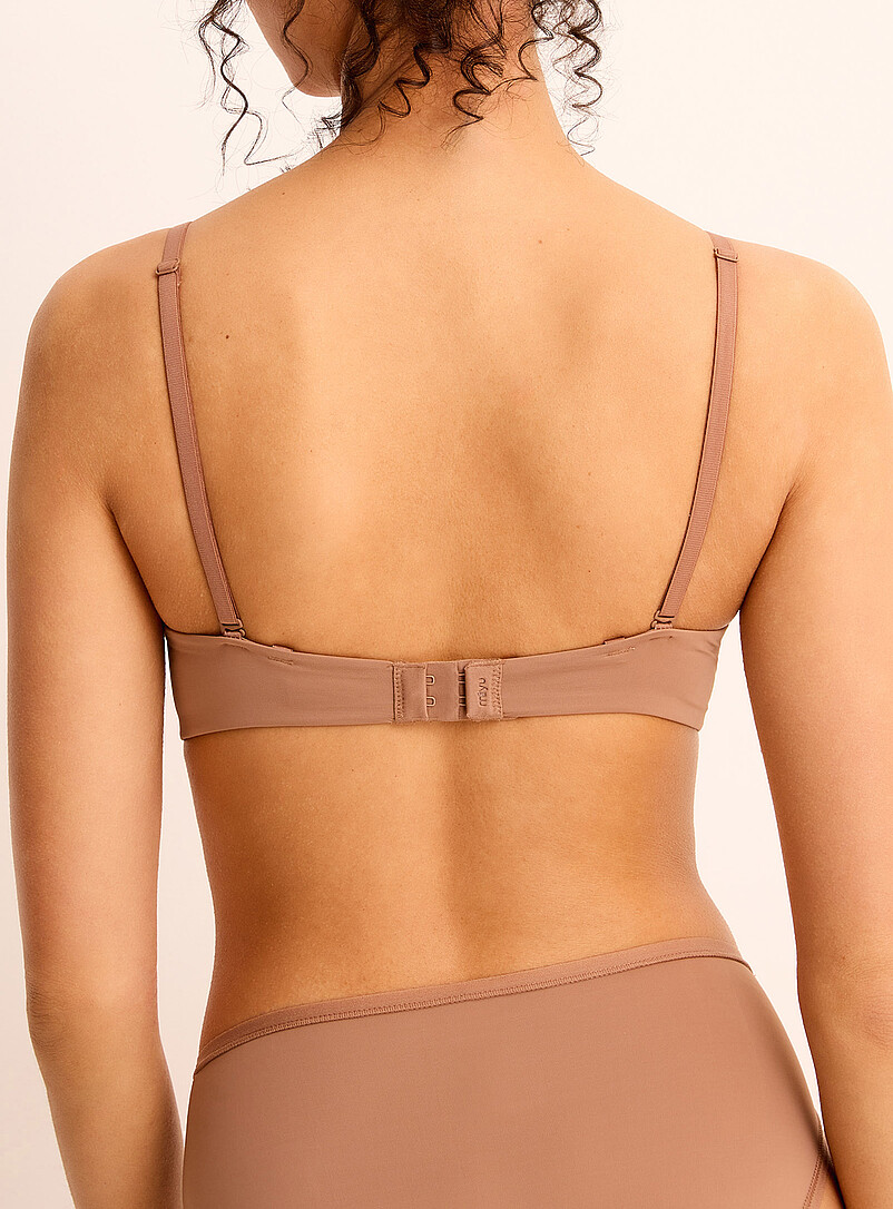 Miiyu Light Brown Vela wireless bra for women