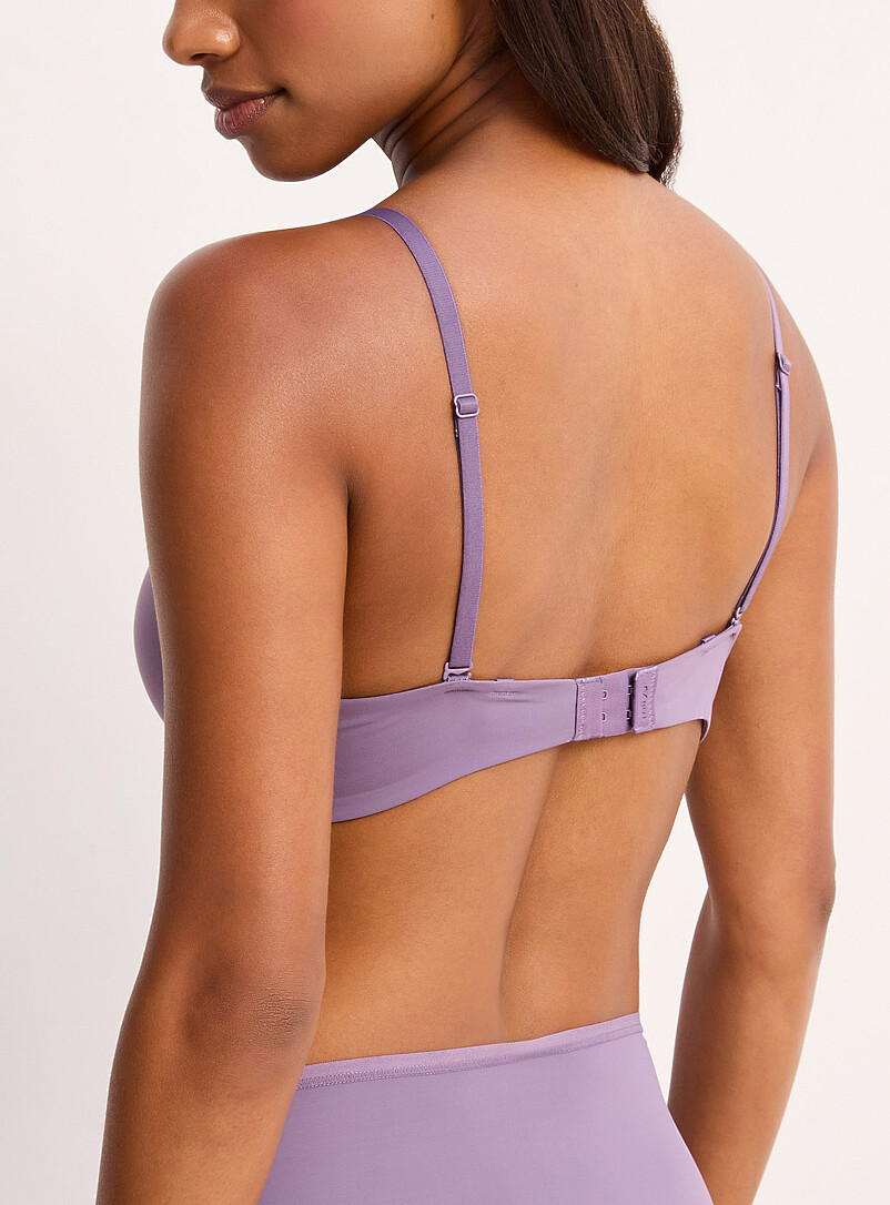 Miiyu: Le sans armature Vela Mauve pour femme