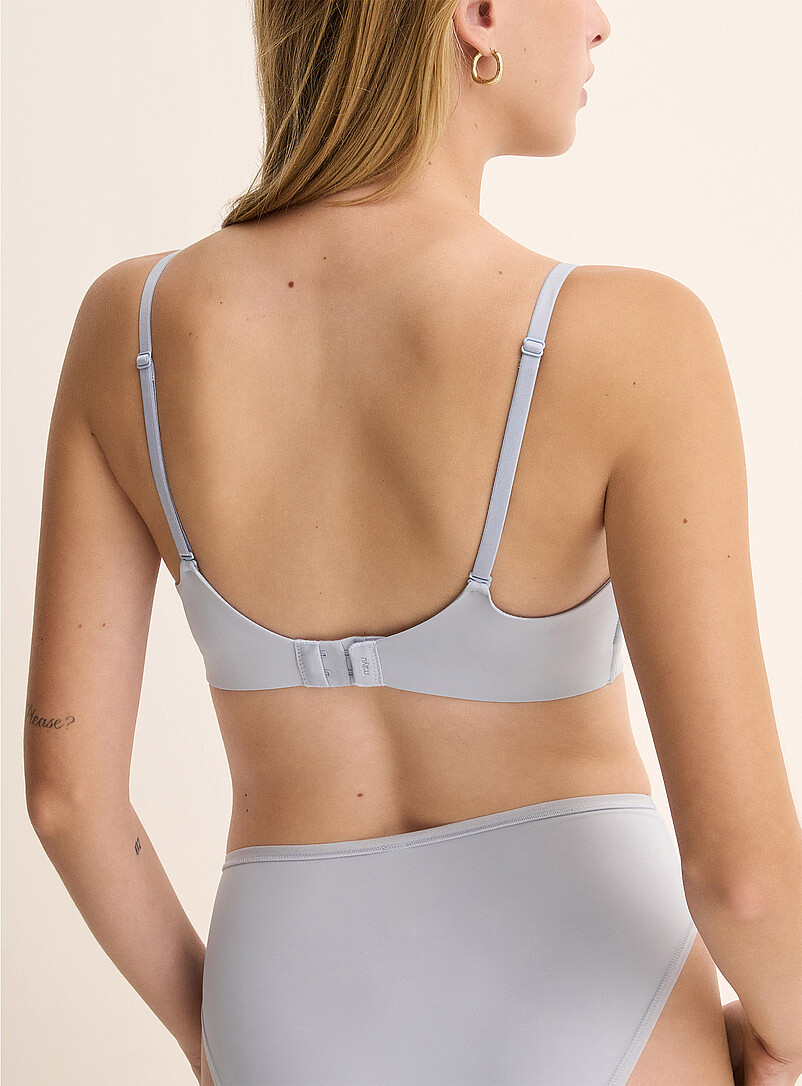 Miiyu: Le sans armature Aurora Bleu p&acirc;le - Bleu ciel pour femme