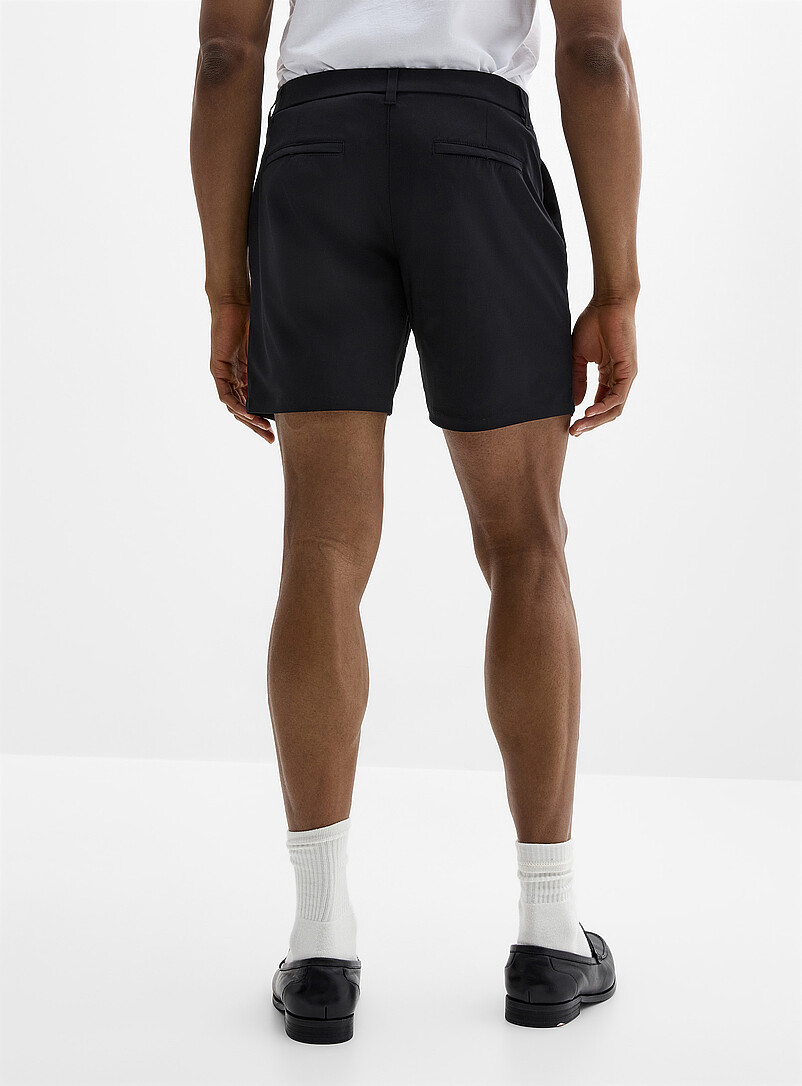 Le 31: Le short extensible &eacute;pur&eacute; Longueur d'entrejambe : 18 cm (7 po) <b>Collection Innovation</b> Noir pour homme