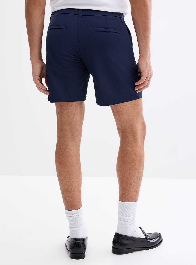 Le 31 Black Minimalist stretch short Inseam: 7" (18 cm) <b>Innovation collection</b> for men