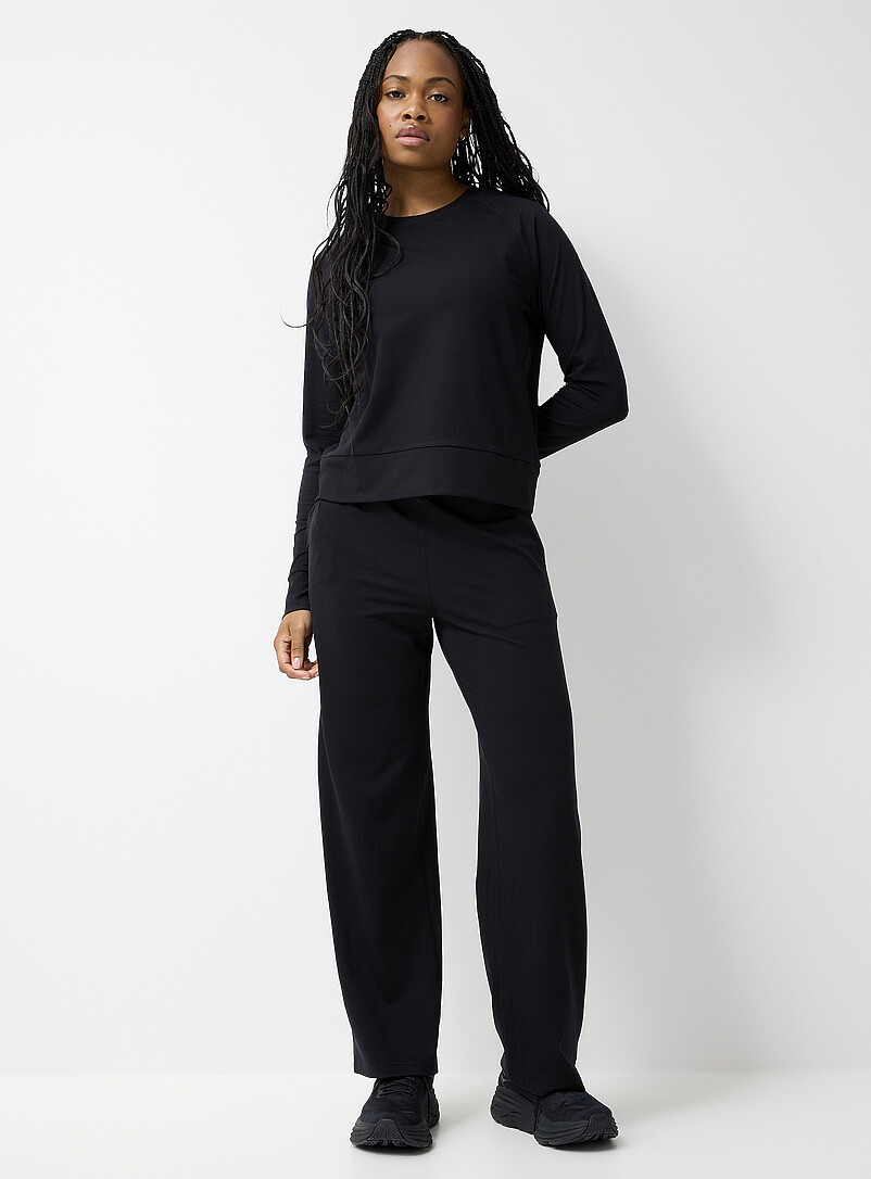Ultra-soft jersey crew-neck sweatshirt product image 2
