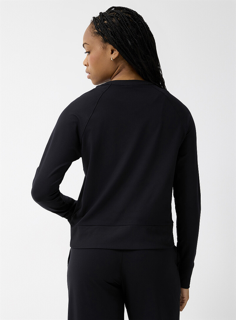 Ultra-soft jersey crew-neck sweatshirt product image 3