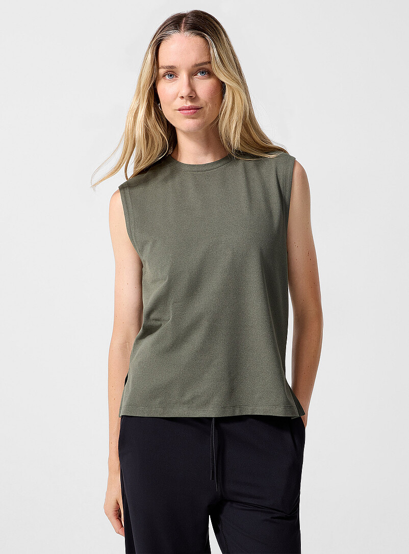 Ultra-Soft Sleeveless T-Shirt