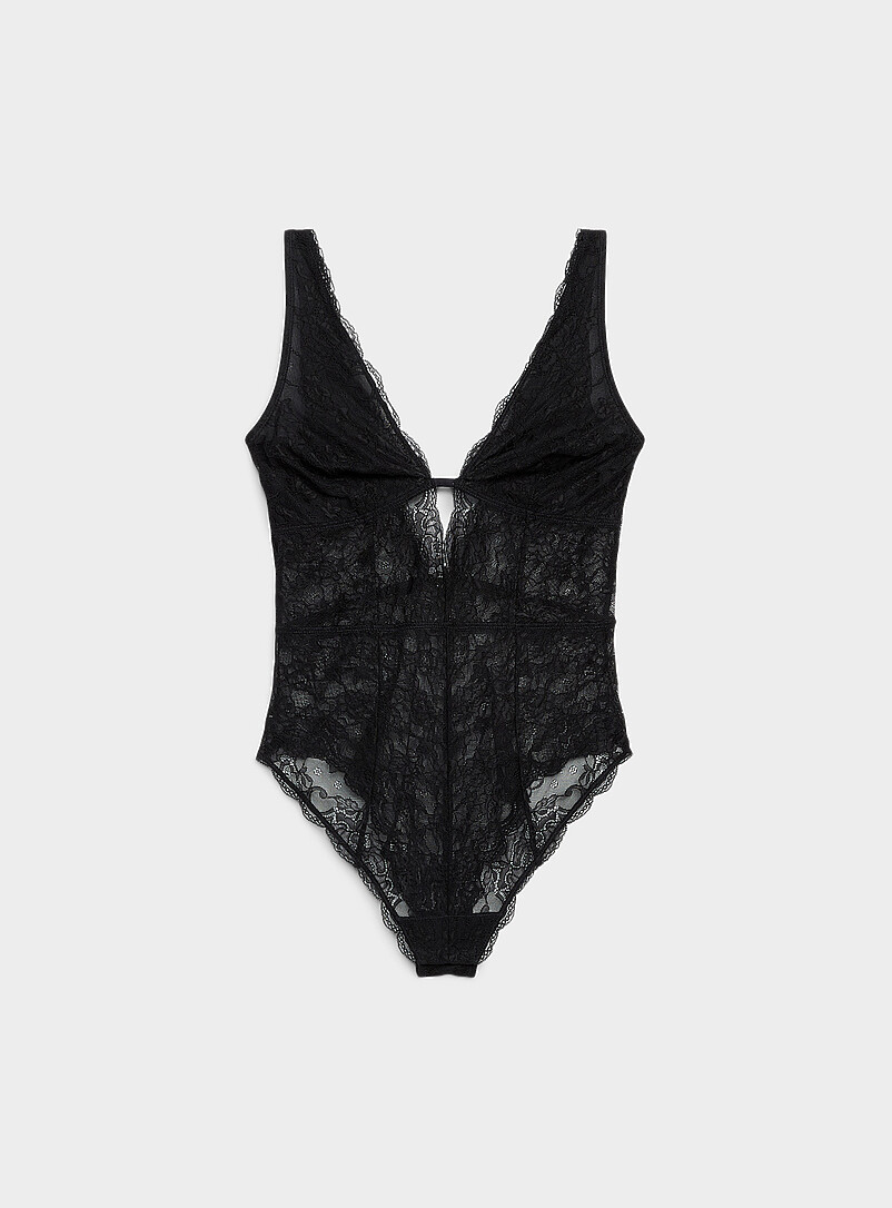 Romantic lace sheer bodysuit product image 3
