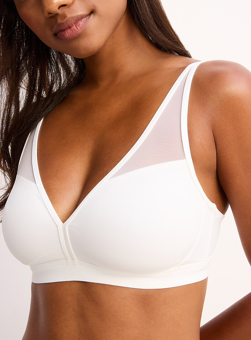Mesh Plunge Bralette