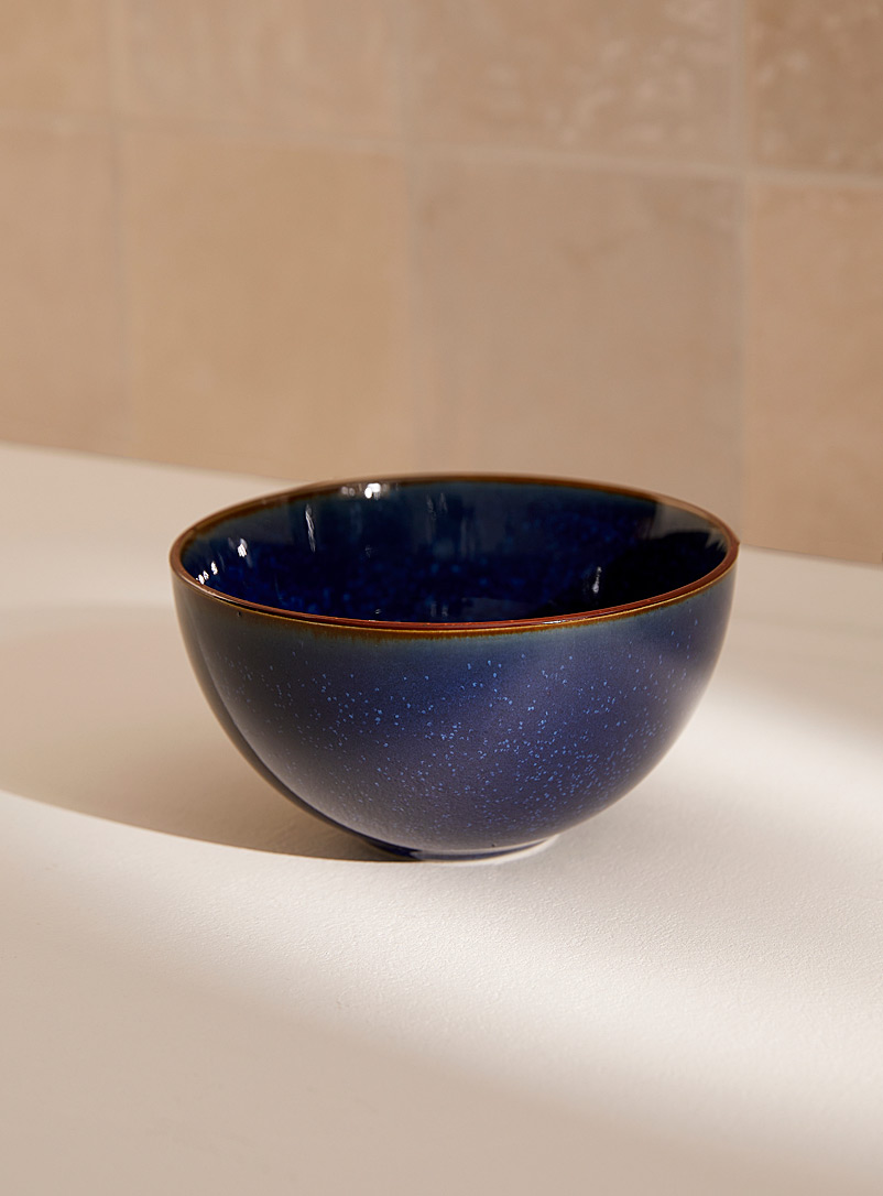 Simons Maison Blue Speckled indigo small bowl