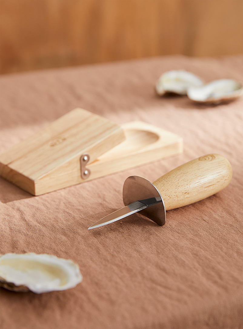 Simons Maison: Les outils pour huîtres en bois Ensemble de 2 pièces Assorti