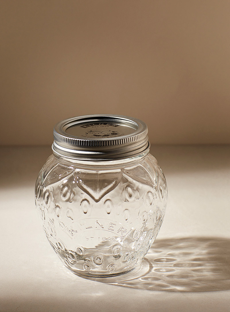 Le pot de conservation fraise en verre, Simons Maison, Ustensiles de  cuisine et contenants