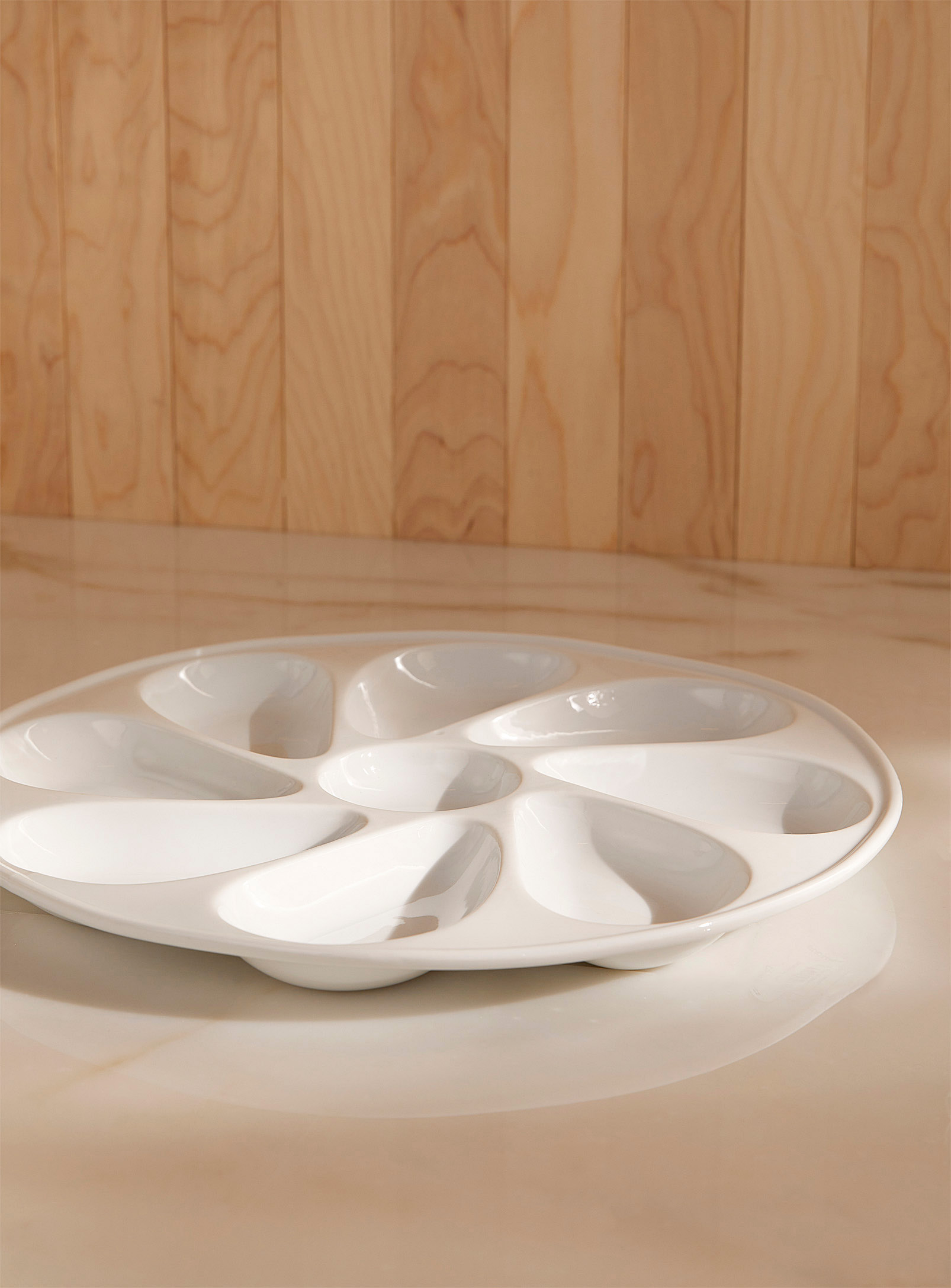 Simons Maison - White porcelain oyster tray