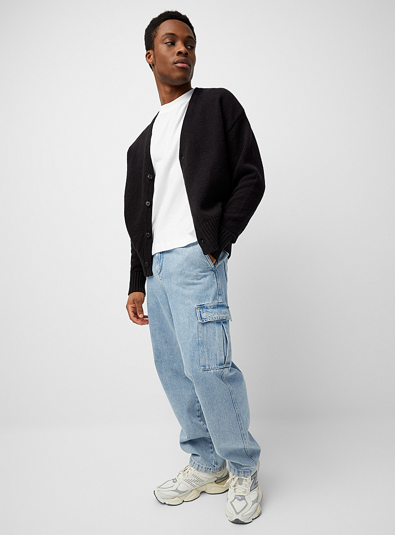Deep black jean London fit - Slim straight