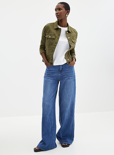 Colourful stretch denim jacket product image 3