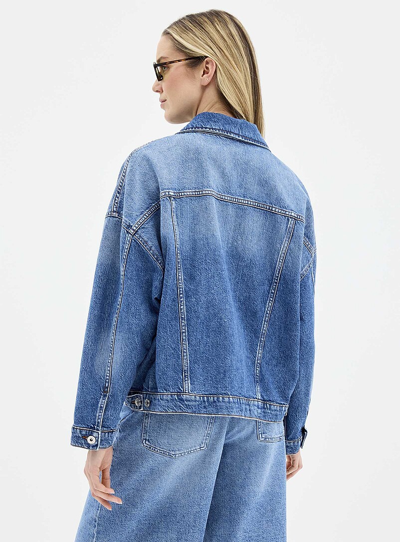Loose denim jacket product image 3