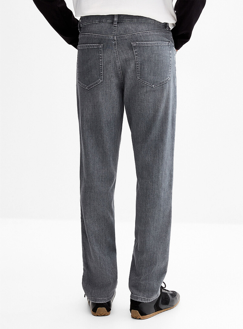 Ash-grey soft jean London fit - Slim straight product image 3