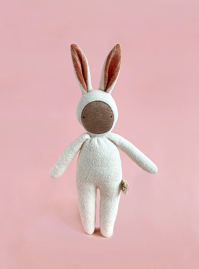 Ouistitine White Small rabbit doll