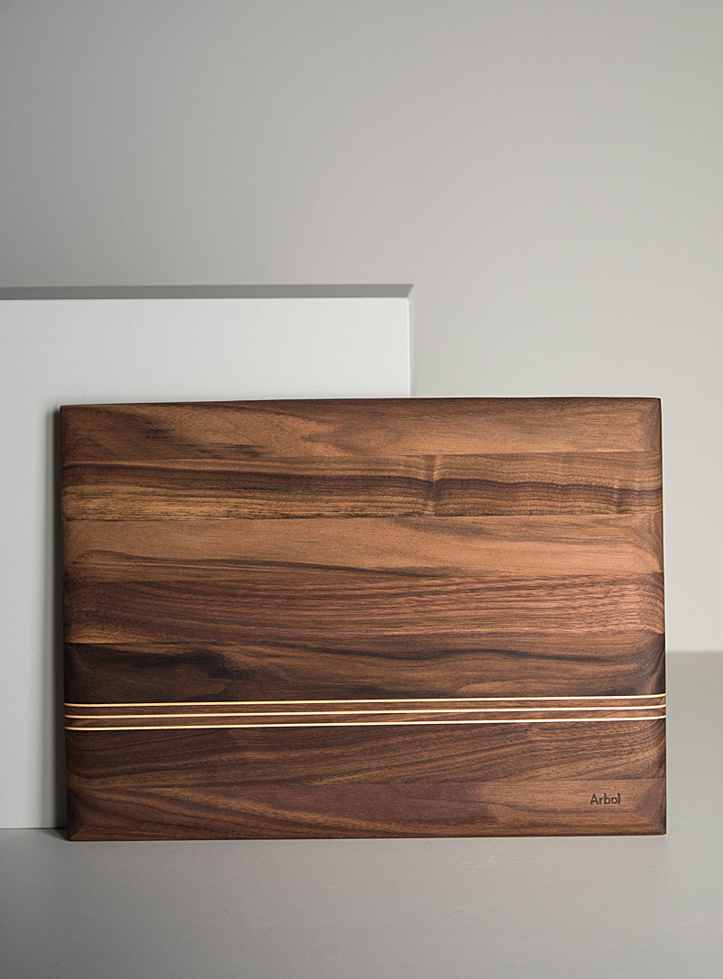 Arbol Walnut Wood Large ergo cutting board