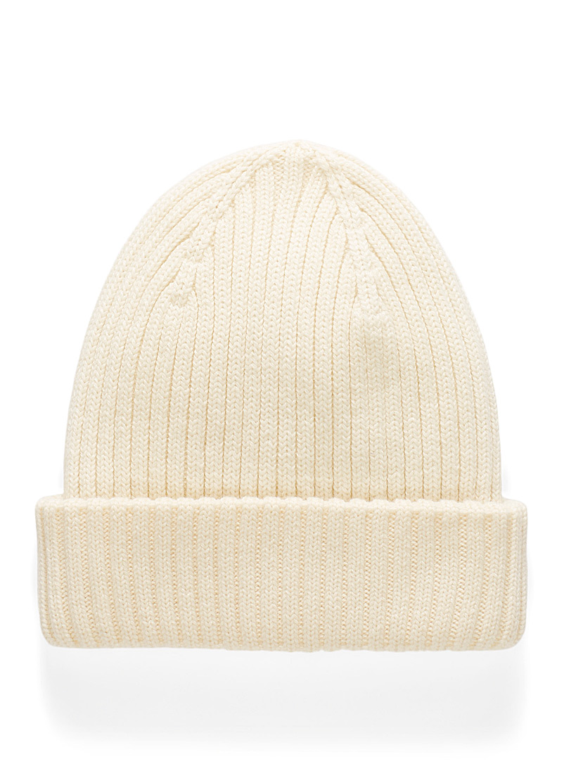 Pure wool ribbed tuque | Le 31 | Mens Tuques & Hats | Simons