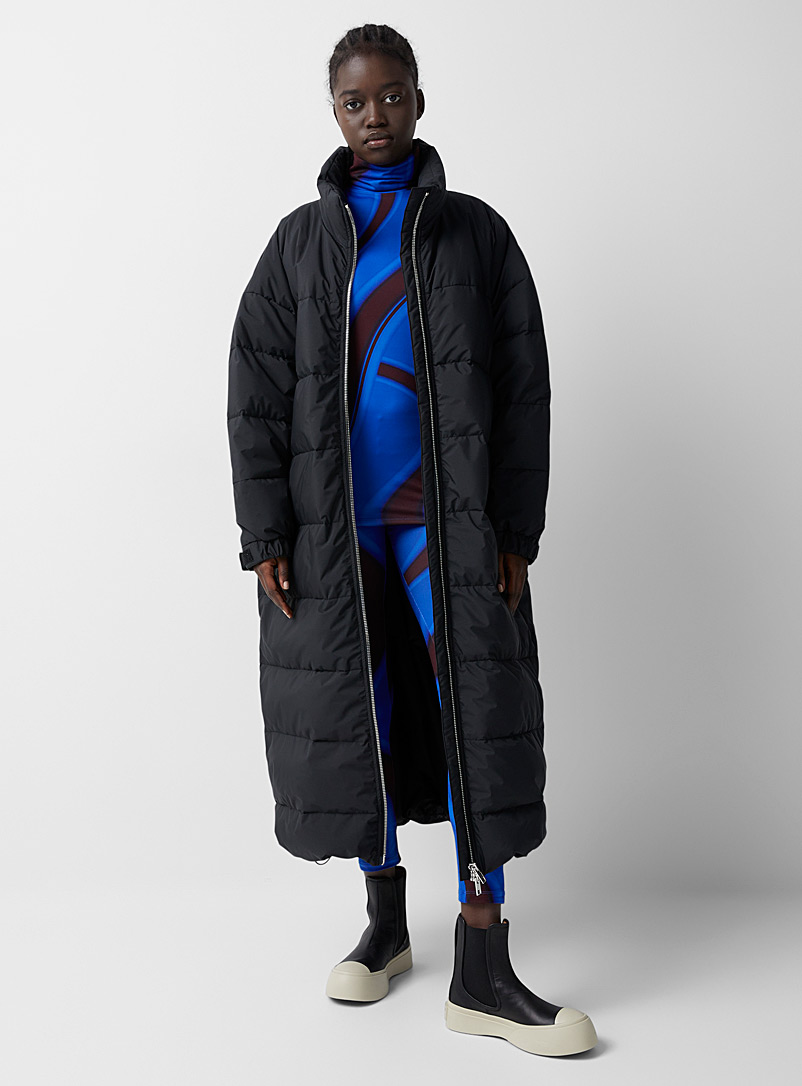 Quartz Co. x Lecavalier: Le manteau Sundance Noir pour femme