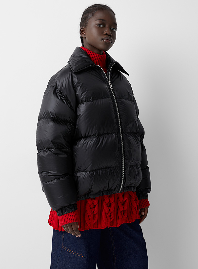 Quartz Co. x Lecavalier: Le manteau Aspen Noir pour femme