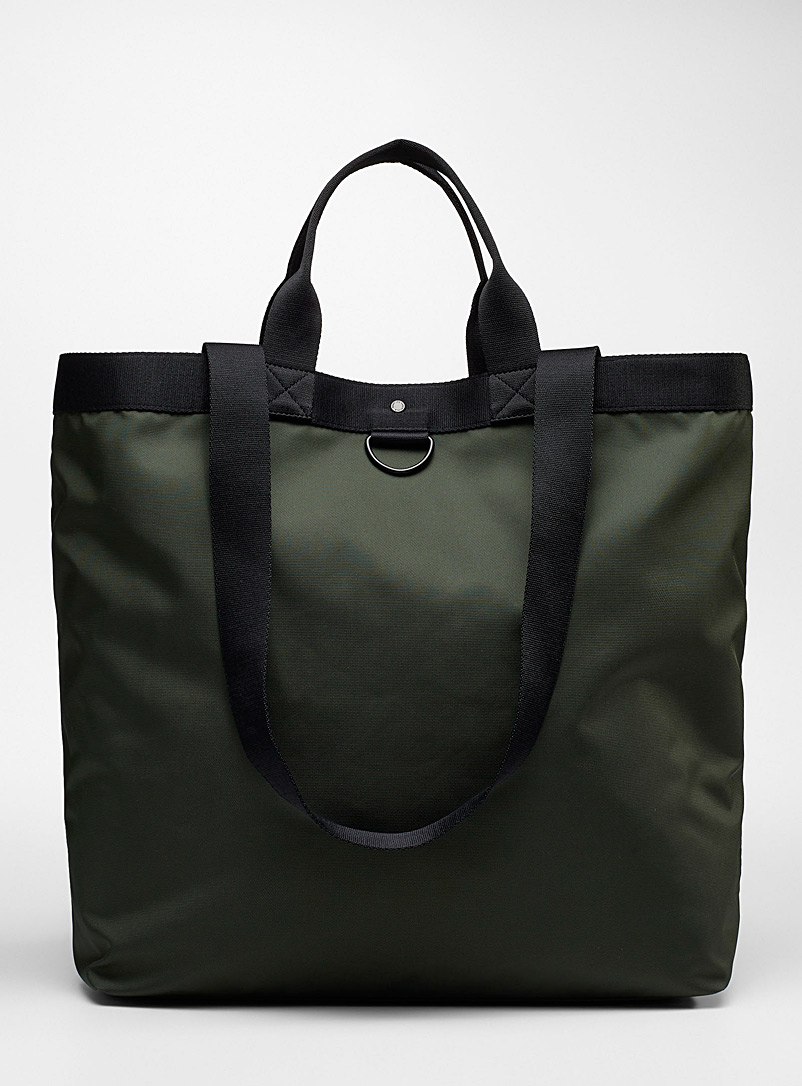 WANT Les Essentiels Mossy Green Broek recycled nylon XL tote for women
