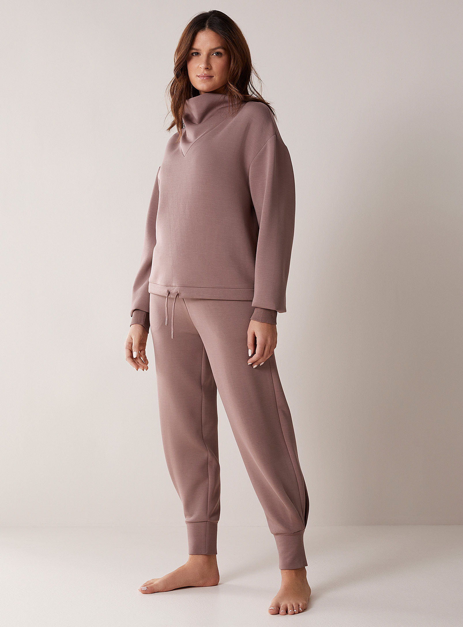 Shop Varley Relaxed Viscose Lounge Jogger In Pink