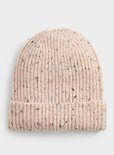 La tuque mouchet&eacute;e &agrave; revers
