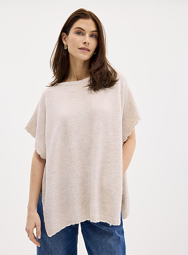 Scalloped Loose Sweater
