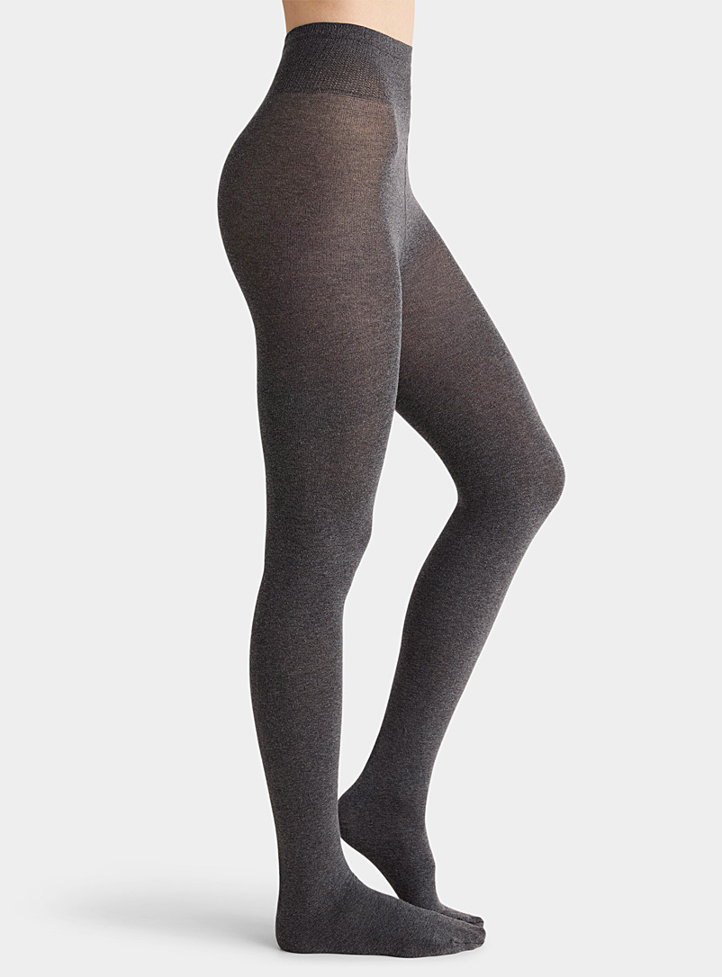 Tights Plus Size Black for Women, Soft and Durable Solid Pantyhose
