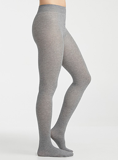 Solid colour organic cotton tights | Simons | Shop Women's Tights Online | Simons