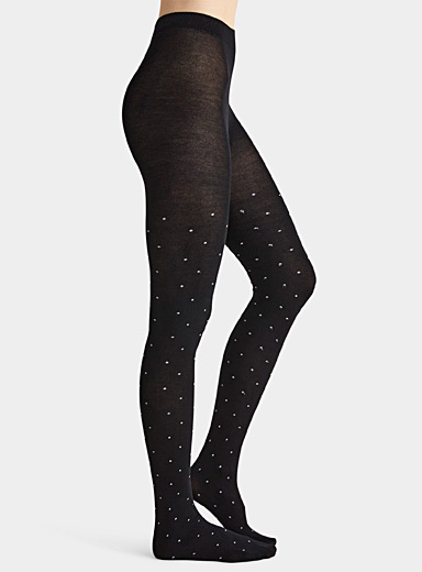 Fine ribbed tights, Simons, Shop Women's Tights Online