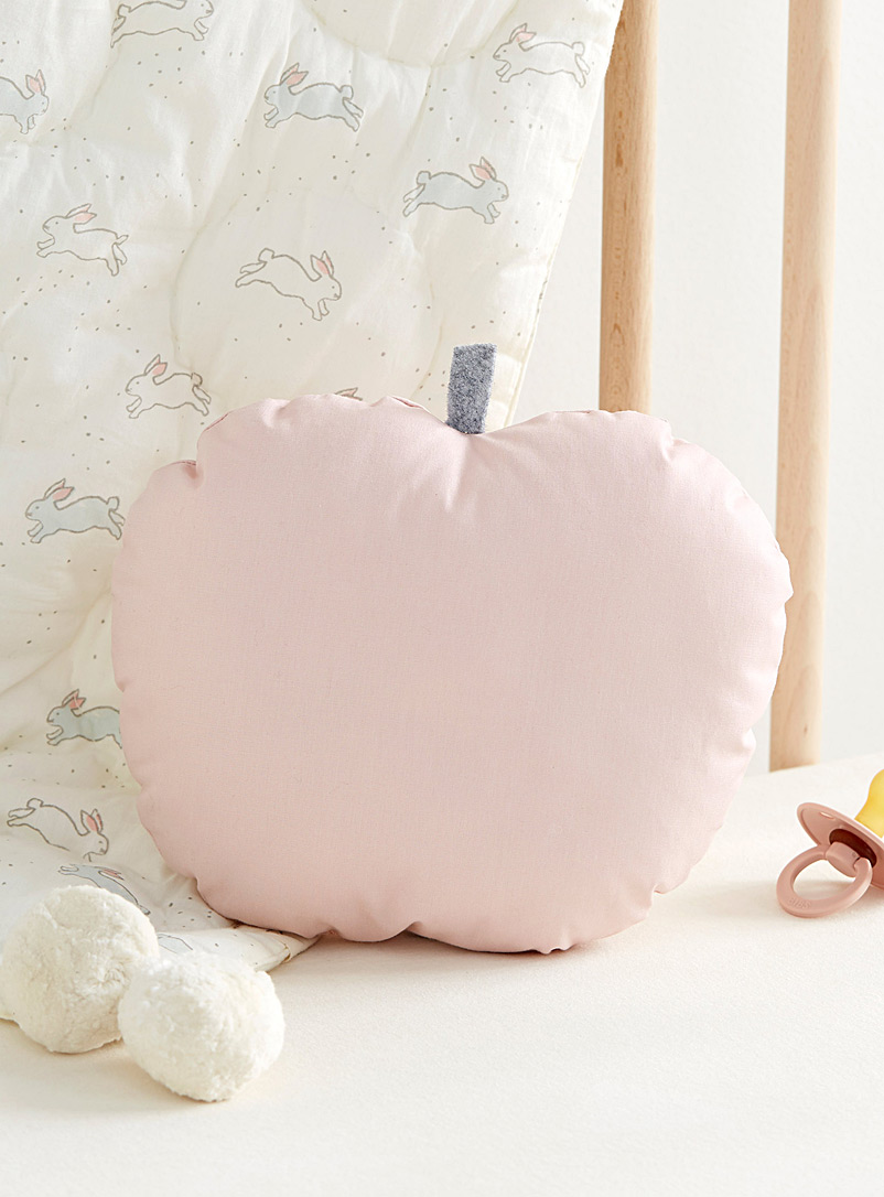 The Butter Flying Pink Small pink apple cushion 23 cm in diameter