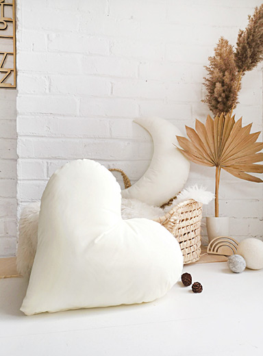 Le coussin coeur tendre 38 cm de diam&egrave;tre