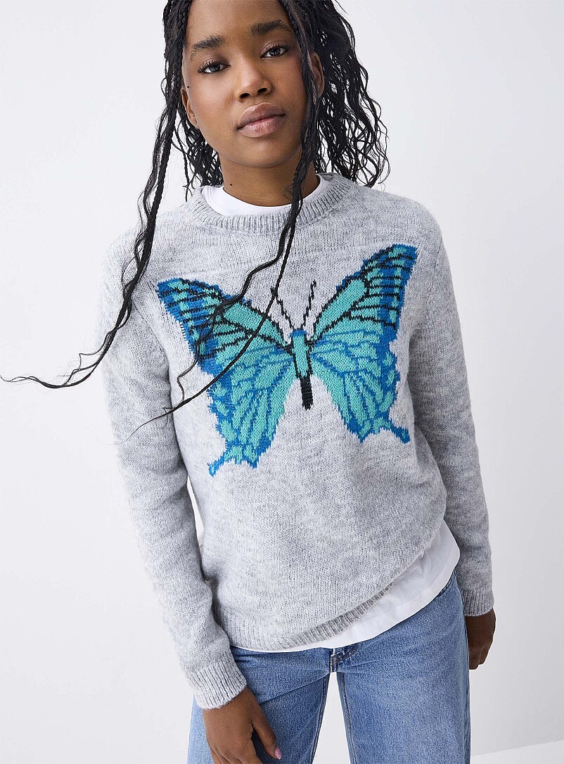Striped & Patterned Sweaters for Women | Simons Canada