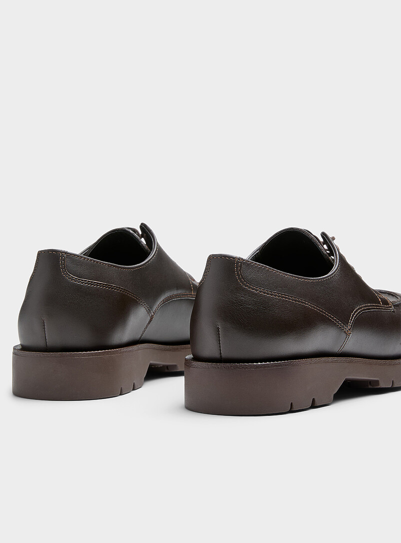 Kleman: La chaussure derby Frodan Homme Brun noisette pour homme