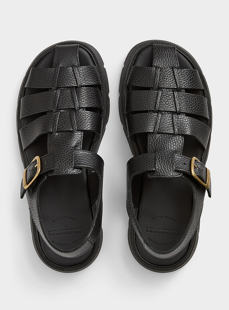 Black Babord fisherman sandals Men product image 2