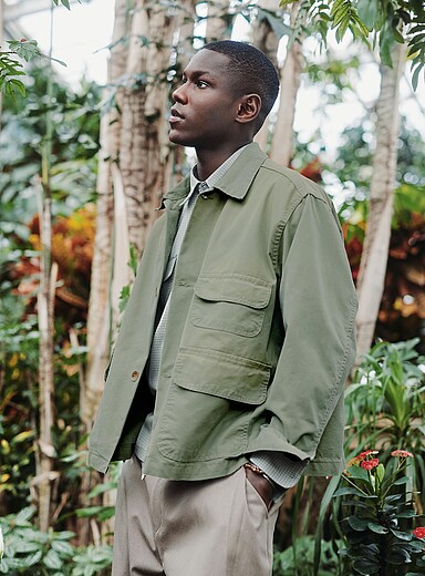Utility overshirt <b>Imported from Seoul</b>